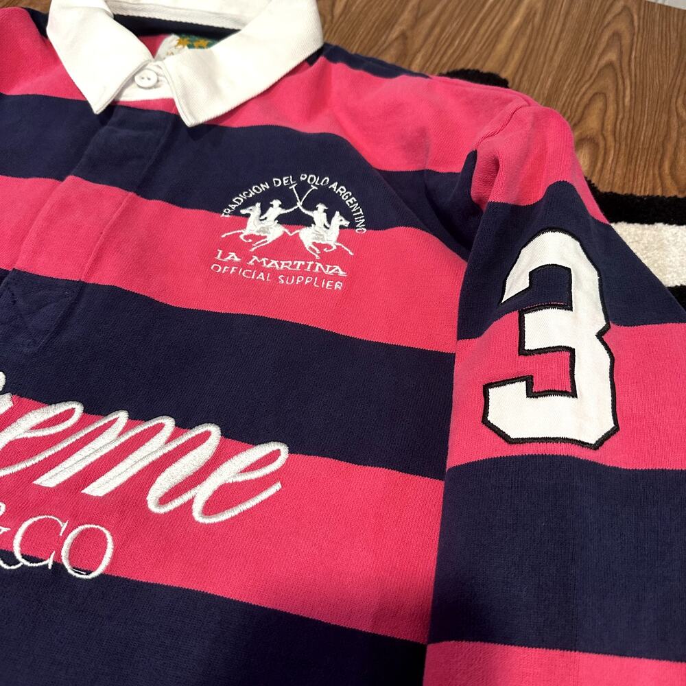 Supreme La Martina Rugby Stripe – X Large– Brand New in Bag - Picture 6 of 12